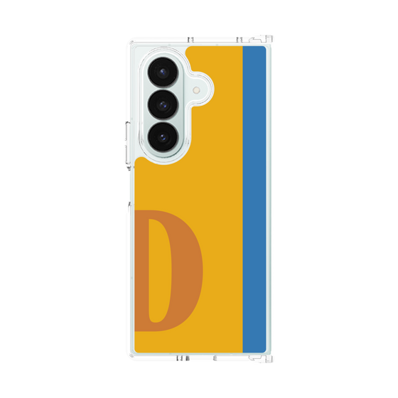 クリアケース［ オリジナル - initial color line - D orange ］