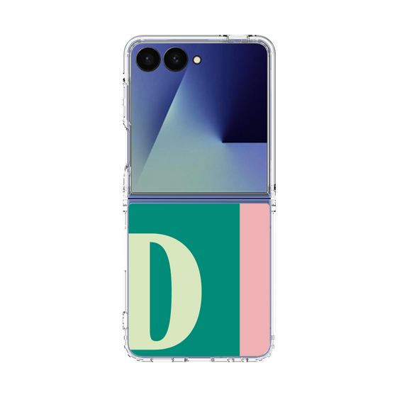 クリアケース［ オリジナル - initial color line - D green ］