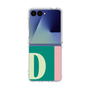 クリアケース［ オリジナル - initial color line - D green ］
