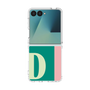クリアケース［ オリジナル - initial color line - D green ］