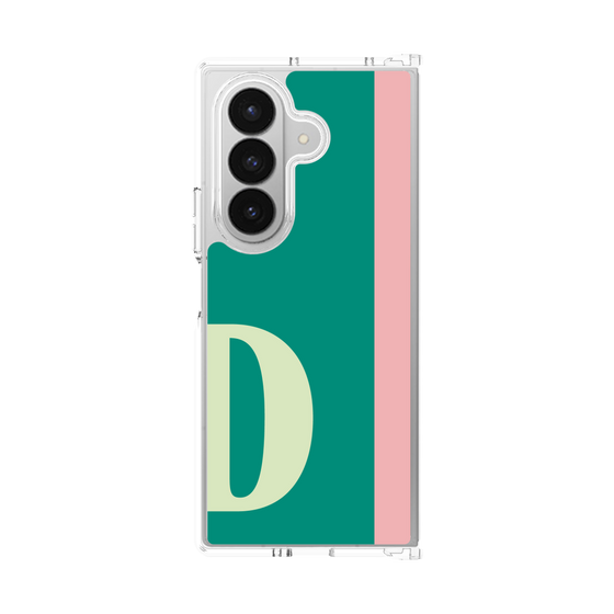 クリアケース［ オリジナル - initial color line - D green ］