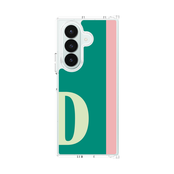 クリアケース［ オリジナル - initial color line - D green ］