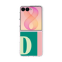 クリアケース［ オリジナル - initial color line - D green ］