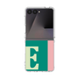 クリアケース［ オリジナル - initial color line - E green ］