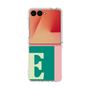 クリアケース［ オリジナル - initial color line - E green ］