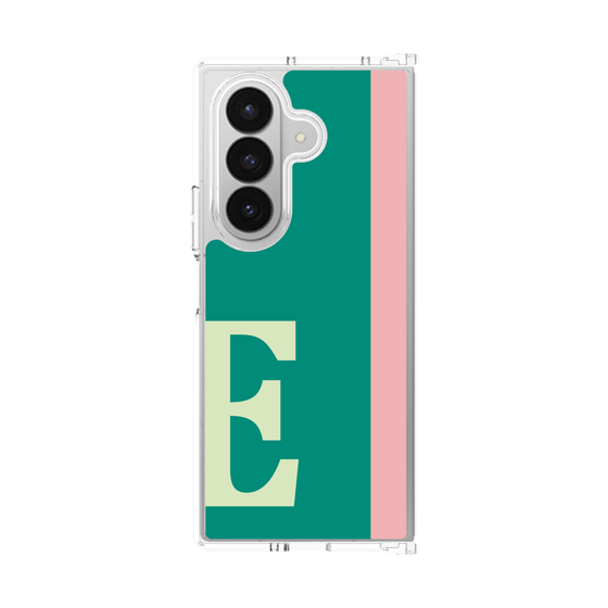 クリアケース［ オリジナル - initial color line - E green ］