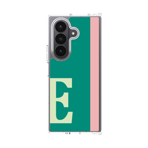 クリアケース［ オリジナル - initial color line - E green ］
