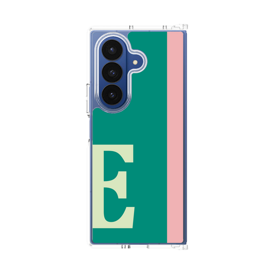 クリアケース［ オリジナル - initial color line - E green ］