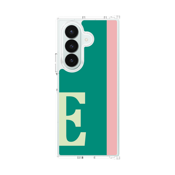 クリアケース［ オリジナル - initial color line - E green ］