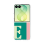 クリアケース［ オリジナル - initial color line - E green ］