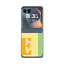 クリアケース［ オリジナル - initial color line - E yellow ］