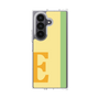 クリアケース［ オリジナル - initial color line - E yellow ］