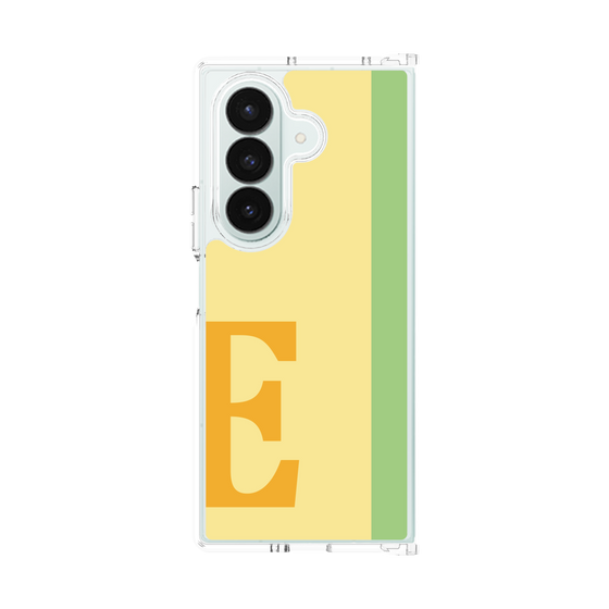 クリアケース［ オリジナル - initial color line - E yellow ］