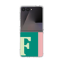 クリアケース［ オリジナル - initial color line - F green ］