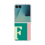 クリアケース［ オリジナル - initial color line - F green ］