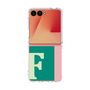 クリアケース［ オリジナル - initial color line - F green ］