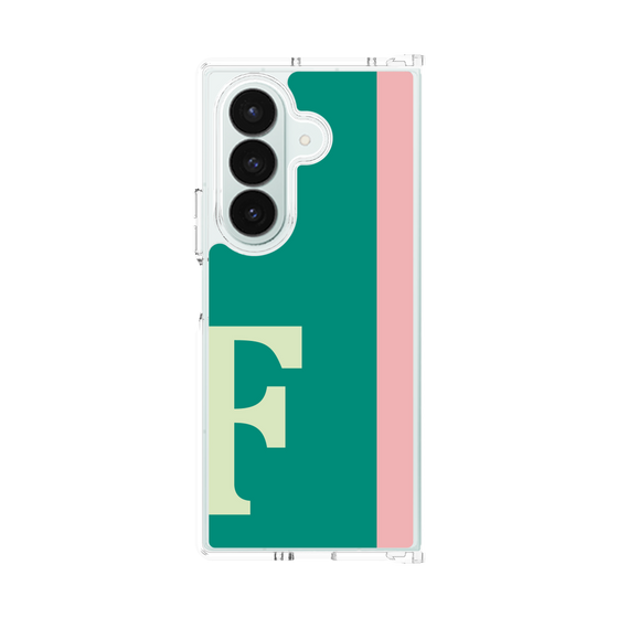 クリアケース［ オリジナル - initial color line - F green ］
