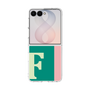 クリアケース［ オリジナル - initial color line - F green ］