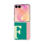 クリアケース［ オリジナル - initial color line - F green ］