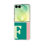 クリアケース［ オリジナル - initial color line - F green ］