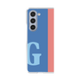 クリアケース［ オリジナル - initial color line - G blue ］