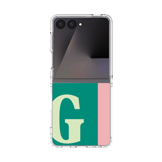 クリアケース［ オリジナル - initial color line - G green ］