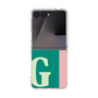 クリアケース［ オリジナル - initial color line - G green ］