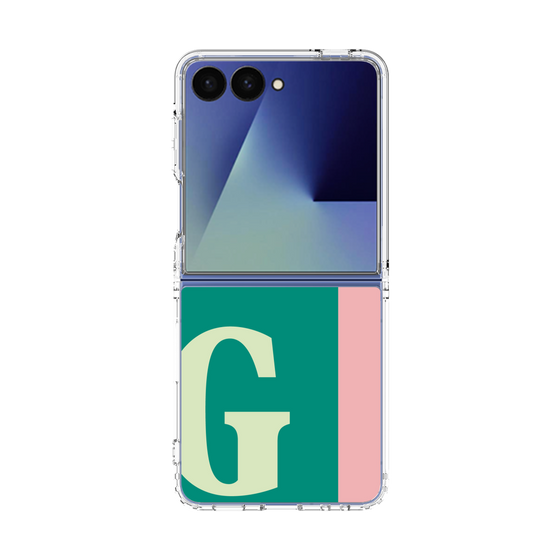 クリアケース［ オリジナル - initial color line - G green ］