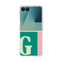 クリアケース［ オリジナル - initial color line - G green ］