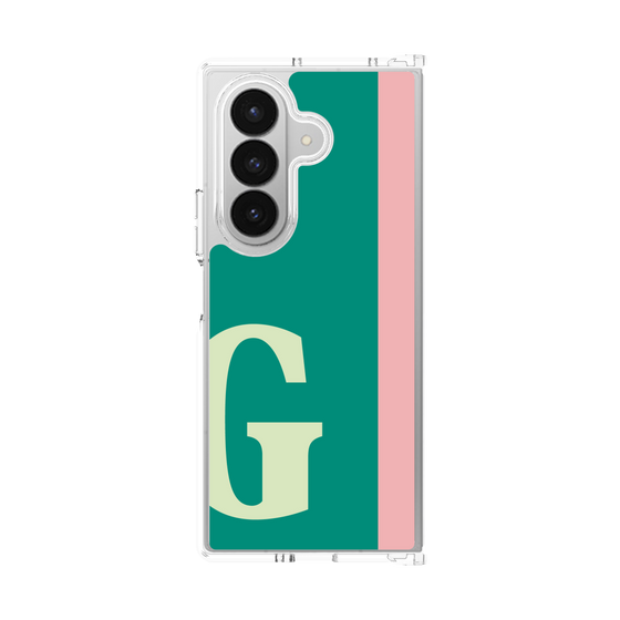 クリアケース［ オリジナル - initial color line - G green ］