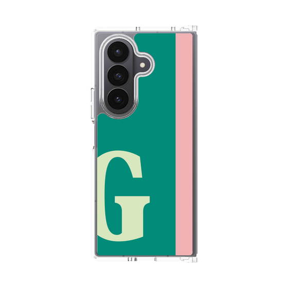 クリアケース［ オリジナル - initial color line - G green ］