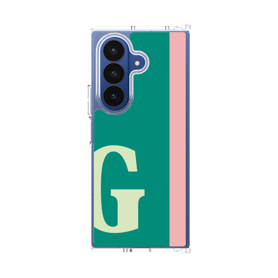 クリアケース［ オリジナル - initial color line - G green ］