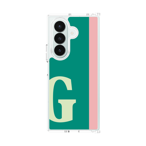 クリアケース［ オリジナル - initial color line - G green ］
