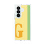 クリアケース［ オリジナル - initial color line - G yellow ］