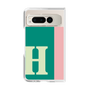 クリアケース［ オリジナル - initial color line - H green ］