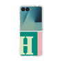 クリアケース［ オリジナル - initial color line - H green ］
