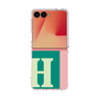 クリアケース［ オリジナル - initial color line - H green ］