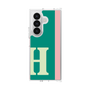 クリアケース［ オリジナル - initial color line - H green ］