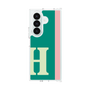 クリアケース［ オリジナル - initial color line - H green ］