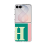 クリアケース［ オリジナル - initial color line - H green ］