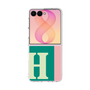 クリアケース［ オリジナル - initial color line - H green ］