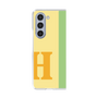クリアケース［ オリジナル - initial color line - H yellow ］