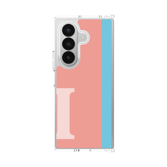 クリアケース［ オリジナル - initial color line - I pink ］