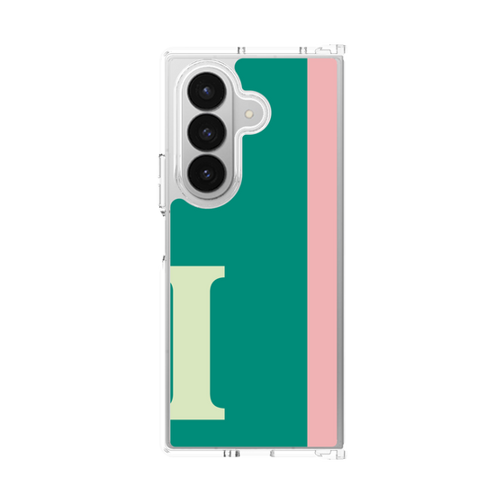 クリアケース［ オリジナル - initial color line - I green ］