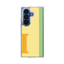 クリアケース［ オリジナル - initial color line - I yellow ］