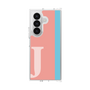 クリアケース［ オリジナル - initial color line - J pink ］