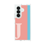 クリアケース［ オリジナル - initial color line - J pink ］