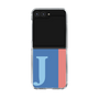クリアケース［ オリジナル - initial color line - J blue ］