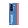 クリアケース［ オリジナル - initial color line - J blue ］