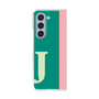クリアケース［ オリジナル - initial color line - J green ］